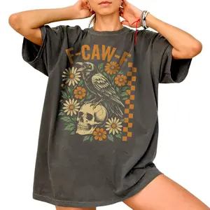 The Meme Shirt Black Bird Comfort Color, Funny Crow Shirt, F-Caw-F, Inappropriate Shirt, Black Crow, Raven shirt, Protest Shirt, Crew Neck, Menswear Top, Womenswear Top Underwear Streetwear