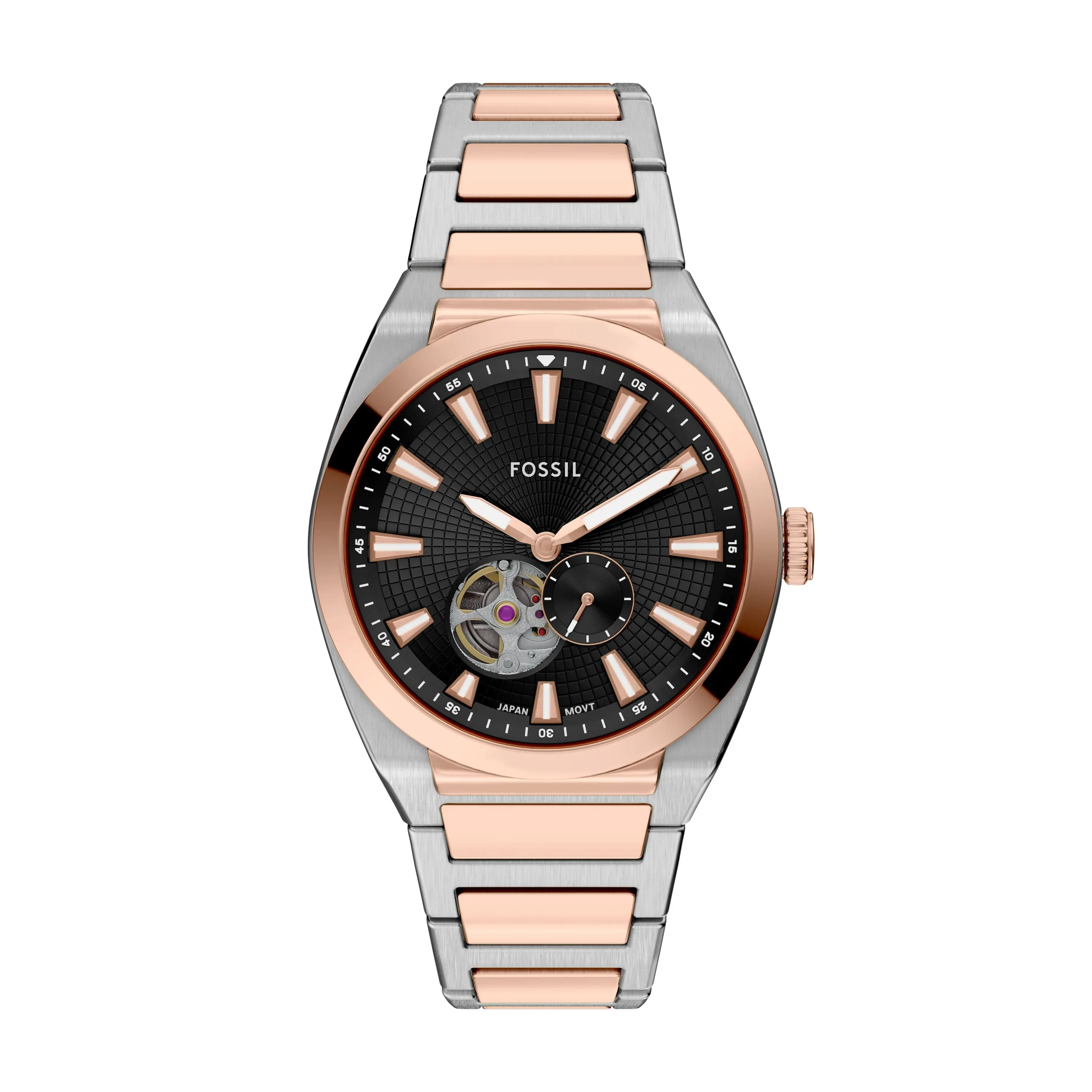 Fossil Men's Everett Automatic Two-Tone Stainless Steel Watch