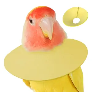 Soft Bird Collars Breathable Bird Elizabethan Collar Comfortable Soft Neck Collar Protective Cone Collar for Cockatiel