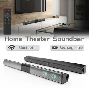 New Wireless Wired Computer PC/TV Stereo Speakers 4D Surround Soundbar Hifi Subwoofer LED for Laptop Notebook Theater Grade
