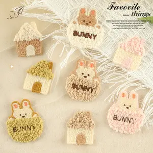 10pcs Colorful Embroidered Patches DIY for Clothes Hats Bags, Vintage Sew-on Badges for Repair or Decoration