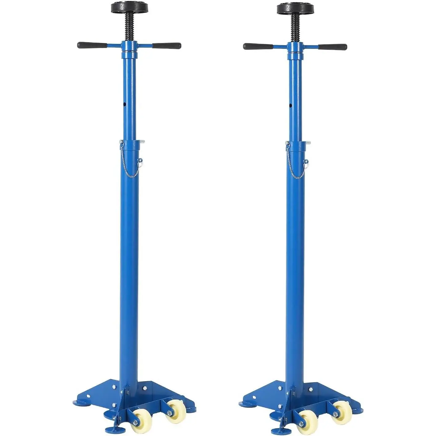 2PACK Underhoist Support Stand, 3/4 Ton Jack Stand, Under Hoist Stand for Vehicle Lifting & Support, 1655Lbs Capacity, Lifting from 38.4 to 75.4Inch,
