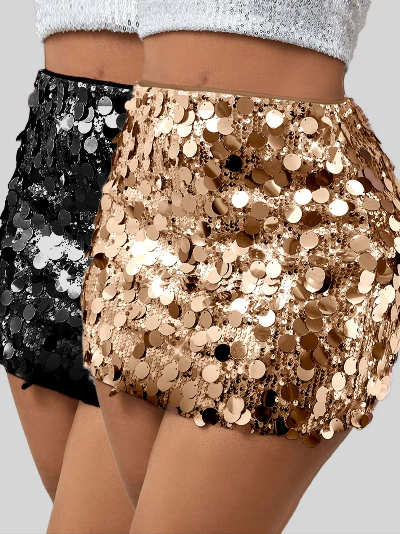 Women's Crystal Sequin Sexy Mini Tight Short Skirt, Beach Holiday Party Festival Half Dress, Slim-Fitting Plain Style - TikTok Shop Women's Crystal Sequin Sexy Mini Tight Short Skirt, Beach Holiday Party Festival Half Dress, Slim-Fitting Plain Style - TikTok Shop