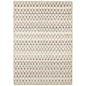 Poppy Natural Handwoven Wool Rug