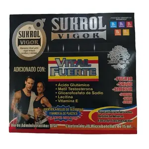 Sukrol Vigor Sukrol Antioxidantes with Vital Fuerte Formula for Strength Energy and Health 15ml