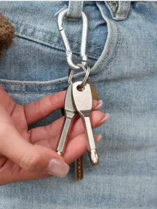 Keychain Screwdriver Set – Portable EDC Multi-Tool  Mini Pocket Screwdriver for Eyeglasses & Electronics, Keyring Repair Tool for Outdoor & Home