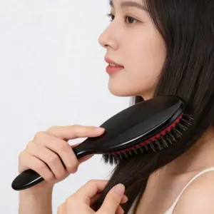 New Model Scalp Massage Brush - Salon Barber Hair Detangling Comb, Must-Have for Men, Ideal for Hair Care, Home Use & Festival Gifting