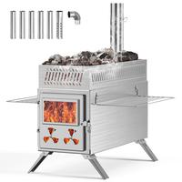 2 in 1 Sauna Tent Stove