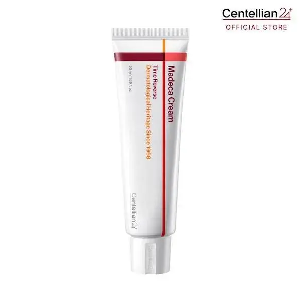 Centellian24 Madeca Cream Time Reverse – Anti-Aging Moisturizer with Cica & Hyaluronic Acid for Wrinkles & Dry Skin | Korean Skincare | 1.69 fl oz