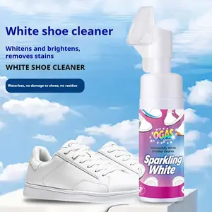 Sneaker Cleaner Stain Remover Removal Waterless Multi-Functional Multipurpose Cleaner Sports Shoe Whitening Foam Mousse Dry Cleaning Agent