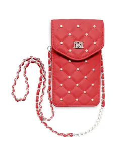 Badgley Mischka Phone Case with Pearl Straps