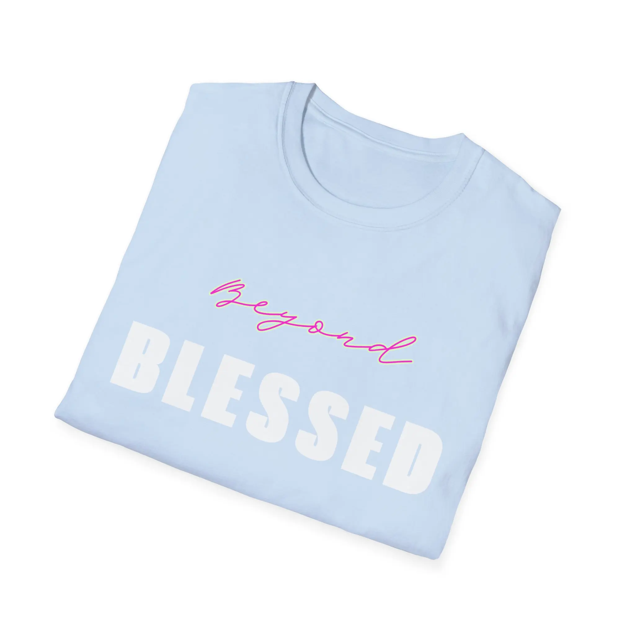 Beyond Blessed T-Shirt, Inspirational Tee, Positive Vibes Shirt, Religious Gift, Christian Apparel