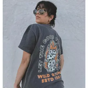 Let The Good Times Roll- Oversized Tee