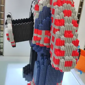 DIY Small+Medium Bear Series Collection 3D Micro Building Blocks Toy Set High Quality ABS Plastic Educational Stress Relief Gift for Kids and Adults