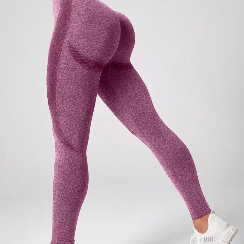 Women's Solid Ruched High Waist Sports Leggings, Sporty High Stretch Seamless Skinny Pants for Yoga Gym Fitness, Summer Outfits 2024, Ladies Sportswear for All Seasons