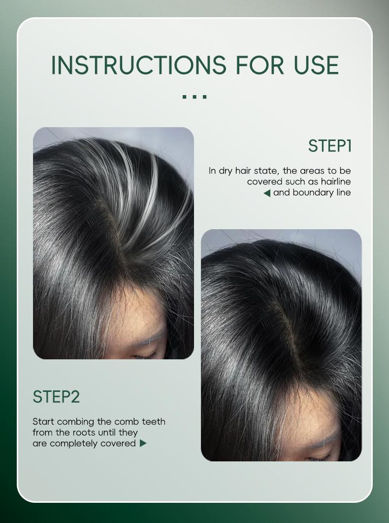 VIPABC Hair Root Touch-Up Pen – Easy Gray Coverage & Hairline Filler for Natural Look