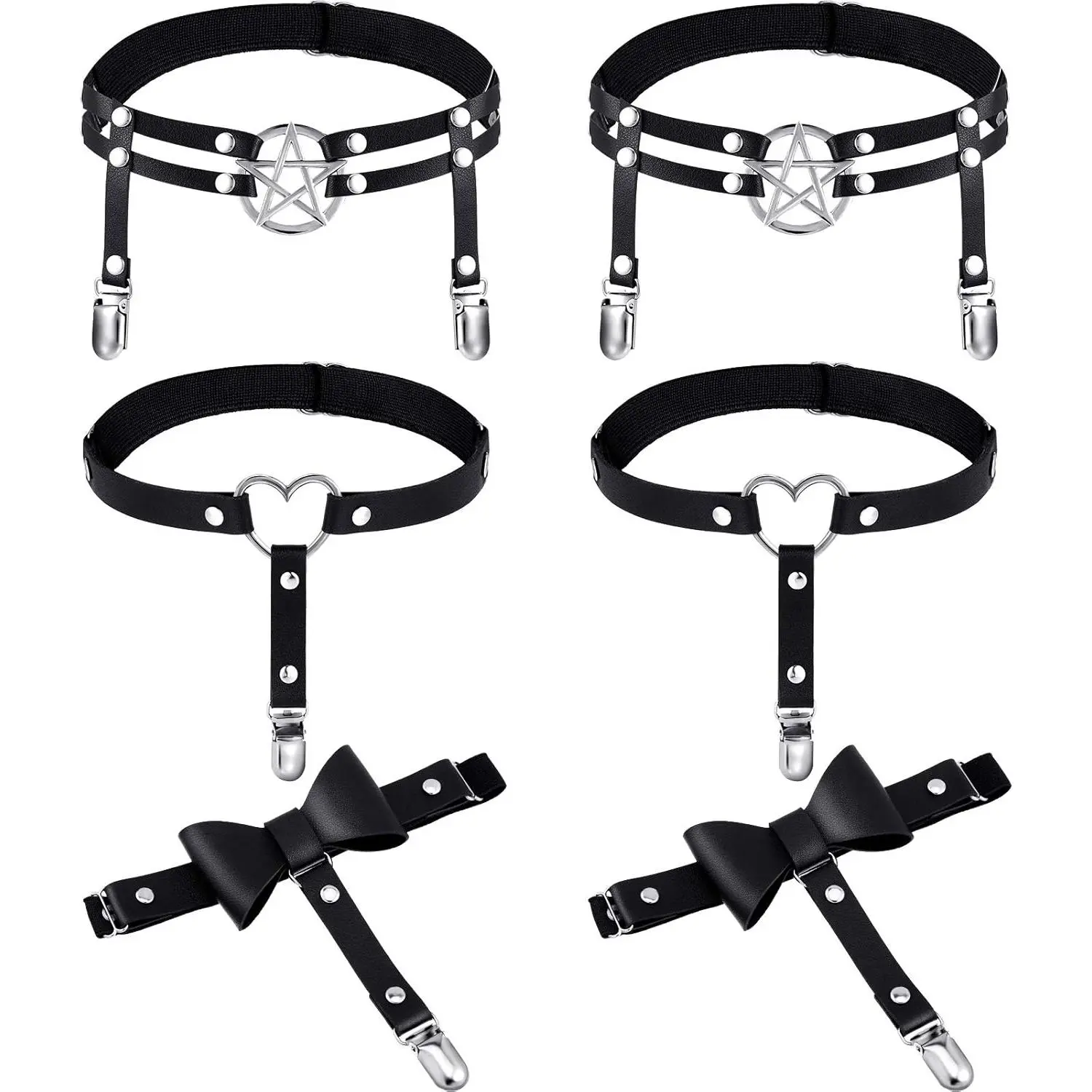 peach garter belt Garter Belts main image 1