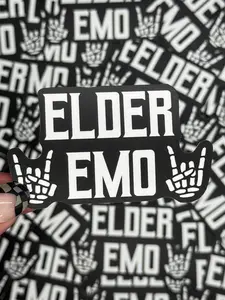Elder Emo Sticker #2 Elder Emo Sticker #2