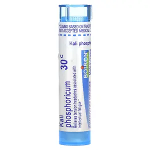 Boiron Kali Phosphoricum, 30C, Headache Relief, Approx 80 Pellets