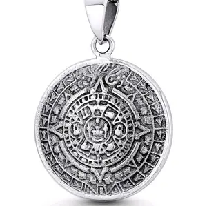 CENTENARIO Azteca pendant Gold finish