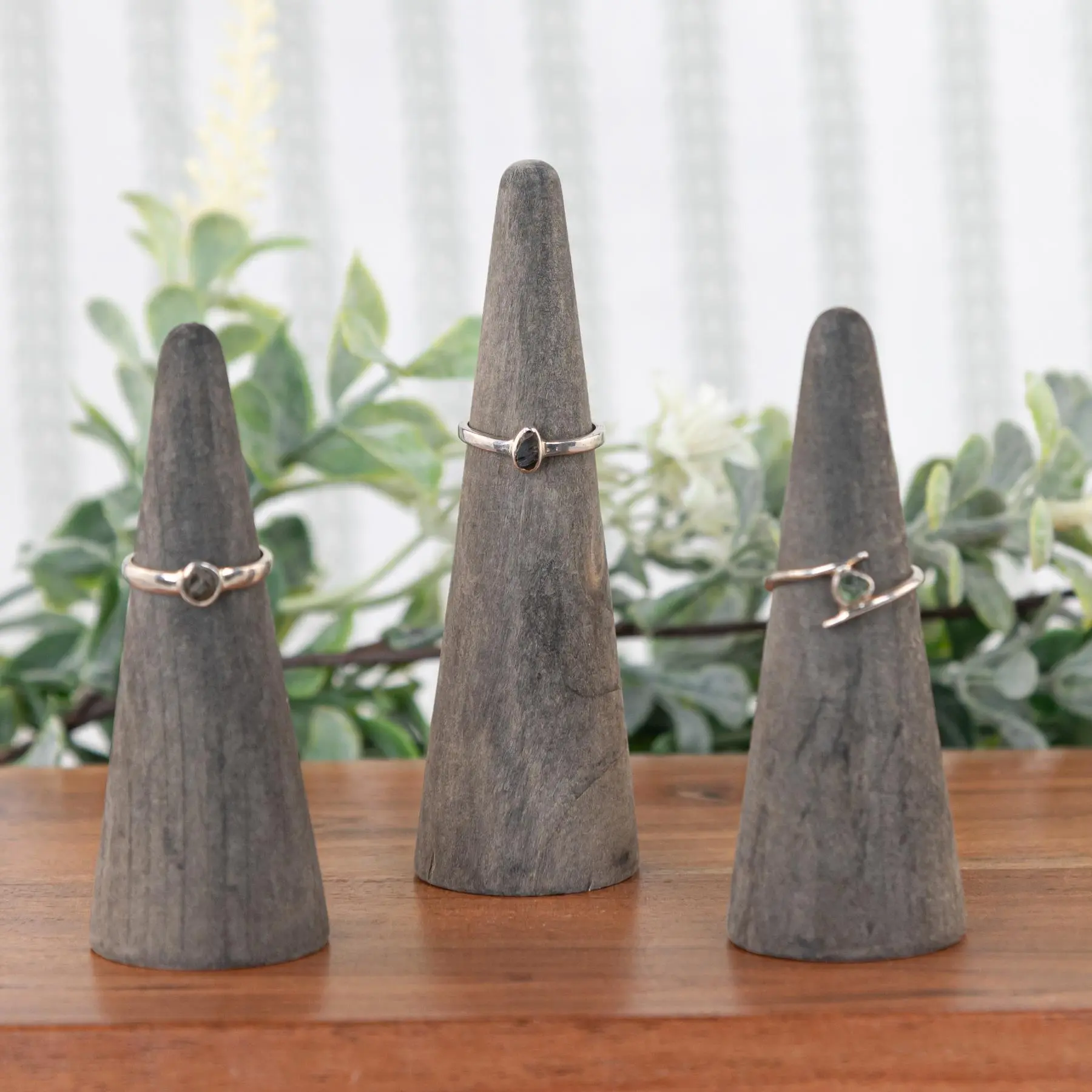 Down-to-Earth Moldavite Ring, Jewelry Accessory,   Natural Crystal Jewelry