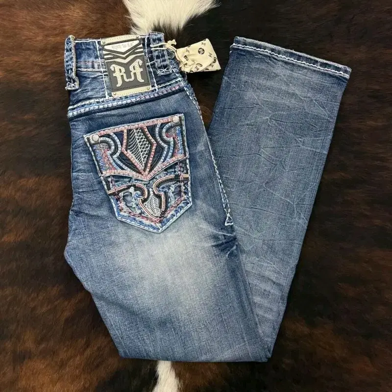 R-383 Rock In La Straight Fit Jean Height 30"