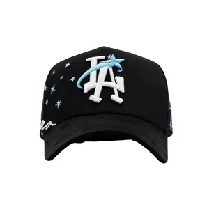 31 Hats “Mago Blue LA Edition” Premium Snapback Cap – Blue Star Embroidery with Structured LA Crown, Luxury Streetwear Hat for Men & Women, Unisex Adjustable Fit, No Box Included, Urban Statement Style