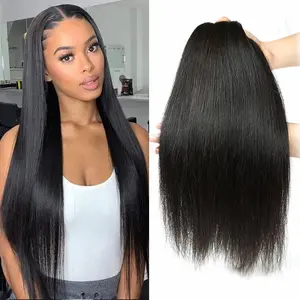 Karlami Straight Human Hair Bundles 14-30Inch Brazilian Body Wave Hair Bundles 100% Unprocessed Virgin Hair Weave Loosedeep Bundles Human Hair Extension for Women Natural Color