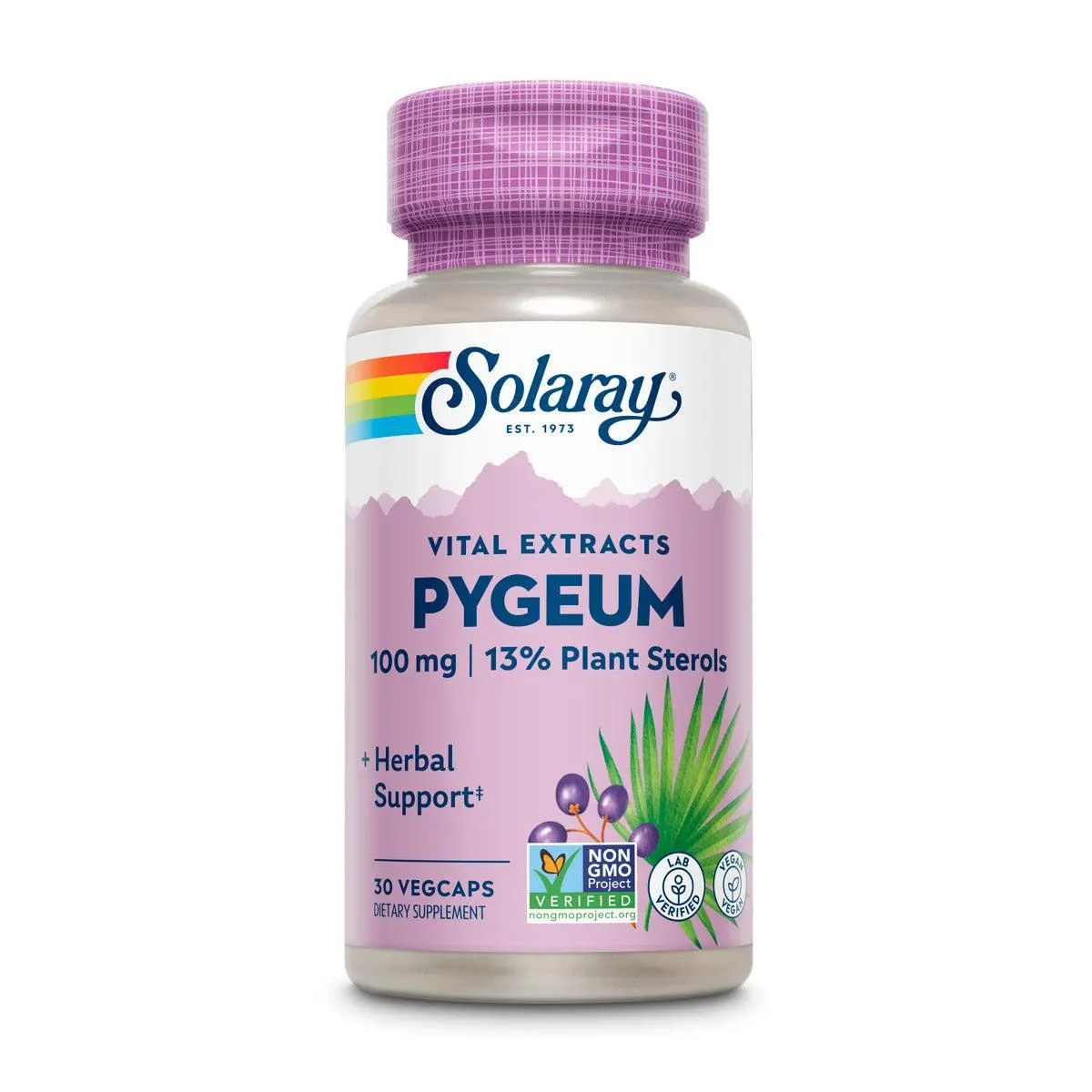 Pygeum Bark Extract, 100mg