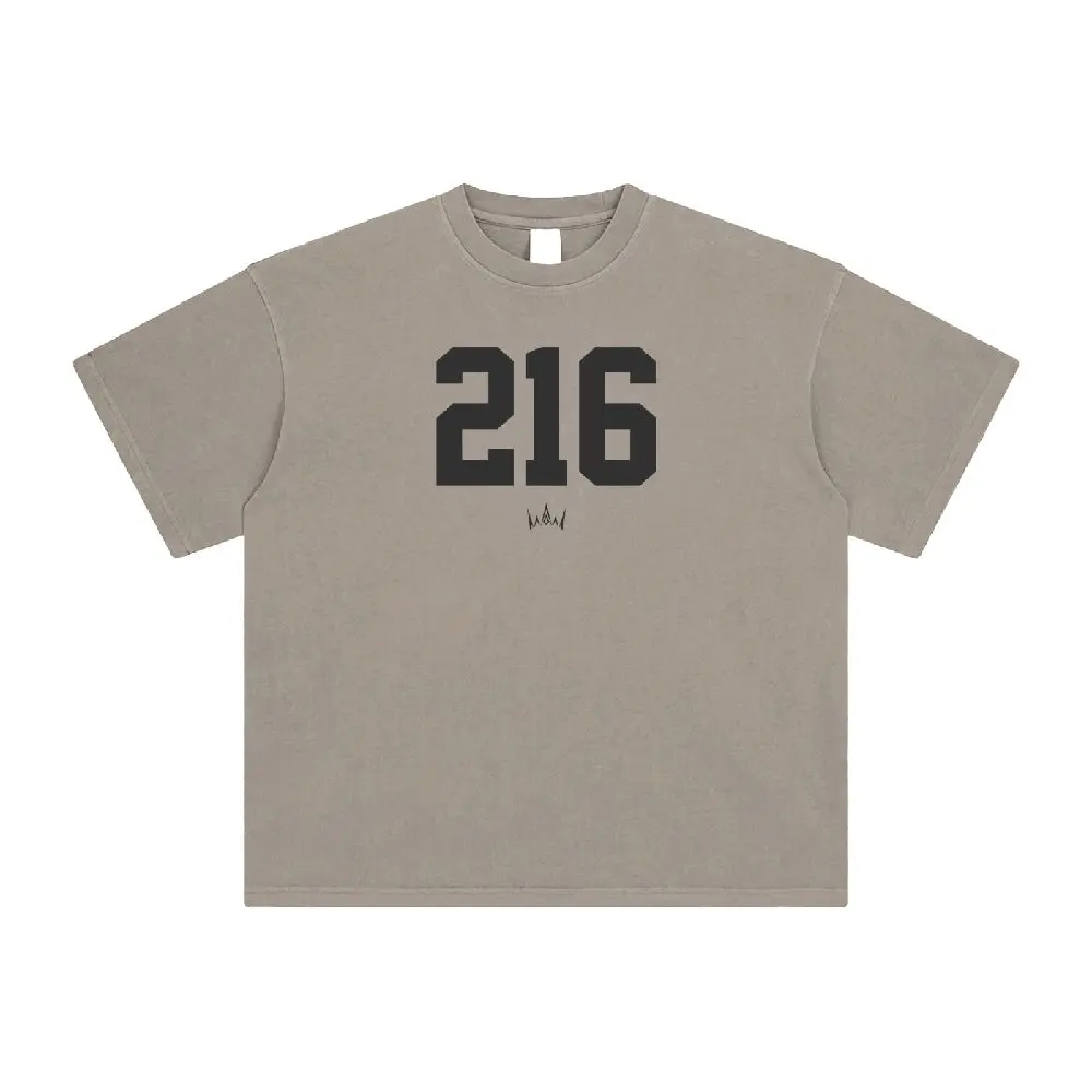 Heir 216 T-Shirt - Unisex Top with Graphic Number "216"