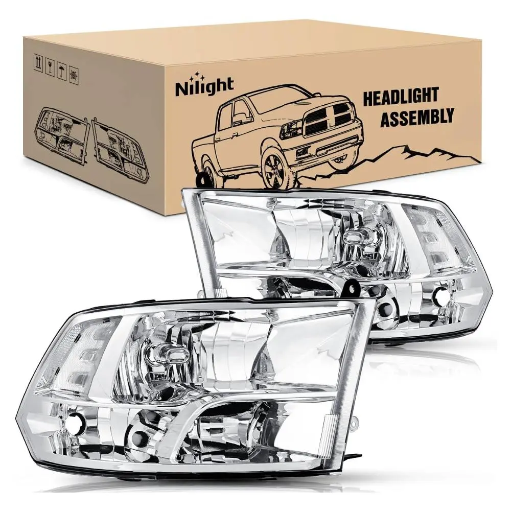 Chrome Housing+ Clear Reflector