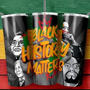 20 oz Black history month tumbler