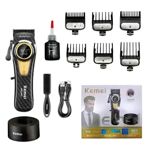 Kemei Electric Hair Trimmer Km-2242, USB Charging Clipper, Wireless Hair Trimmer, Professional Men's Shaver, Long Battery Life
