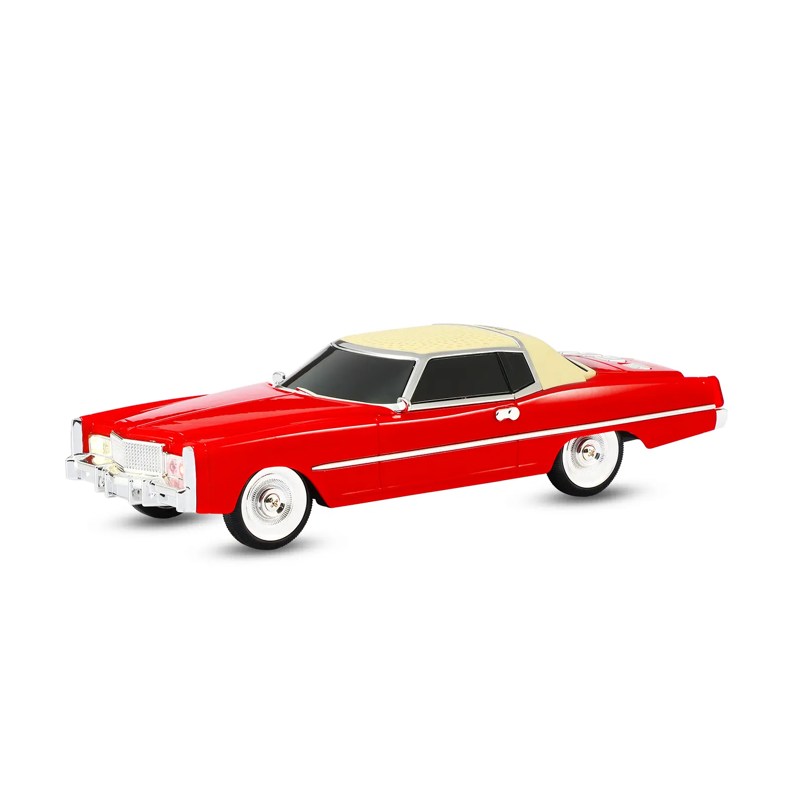 WSTER WS-1966 Portable Bluetooth Car Speaker with LED Light, AUX, USB Type-C, FM Radio, Stereo Sound, Rechargeable Multifunctional Wireless Audio System for Back to School (Loud Speaker for TikTok Shop)