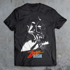 Zombie High 1987 Zombie Horror Movie T-Shirt, 80s Horror Shirt, Lost Boys, Creepshow, Return of The Living Dead, Night of the Creeps