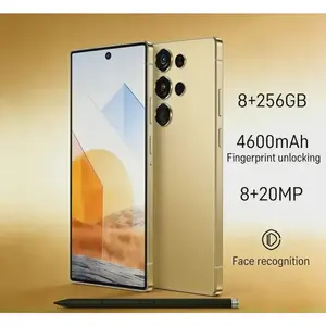S25 Ultra Unlocked 5G Android 14 Smartphone.12GB+512GB,6.99" HD Display,68MP+108MPCam,7800mAh, Dual Card, Built-in Pen, FaceUnlock, , Case & Protector
