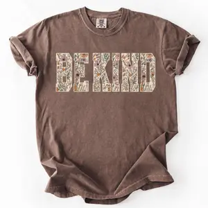 Comfort Colors Be Kind Shirt, Motivational Teacher Tee, Choose Kindness T-Shirt, Positive Affirmation Gift, Counselor Appreciation Shirt Apparel Cotton