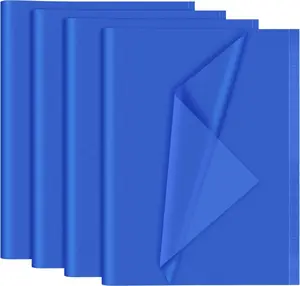 120 Sheets Blue Tissue Paper - 14 x 20 Inches Navy Blue Wrapping Tissue for  Bags, Packaging, Floral Filler, Crafts, Birthday,  Shower, Wedding Decor