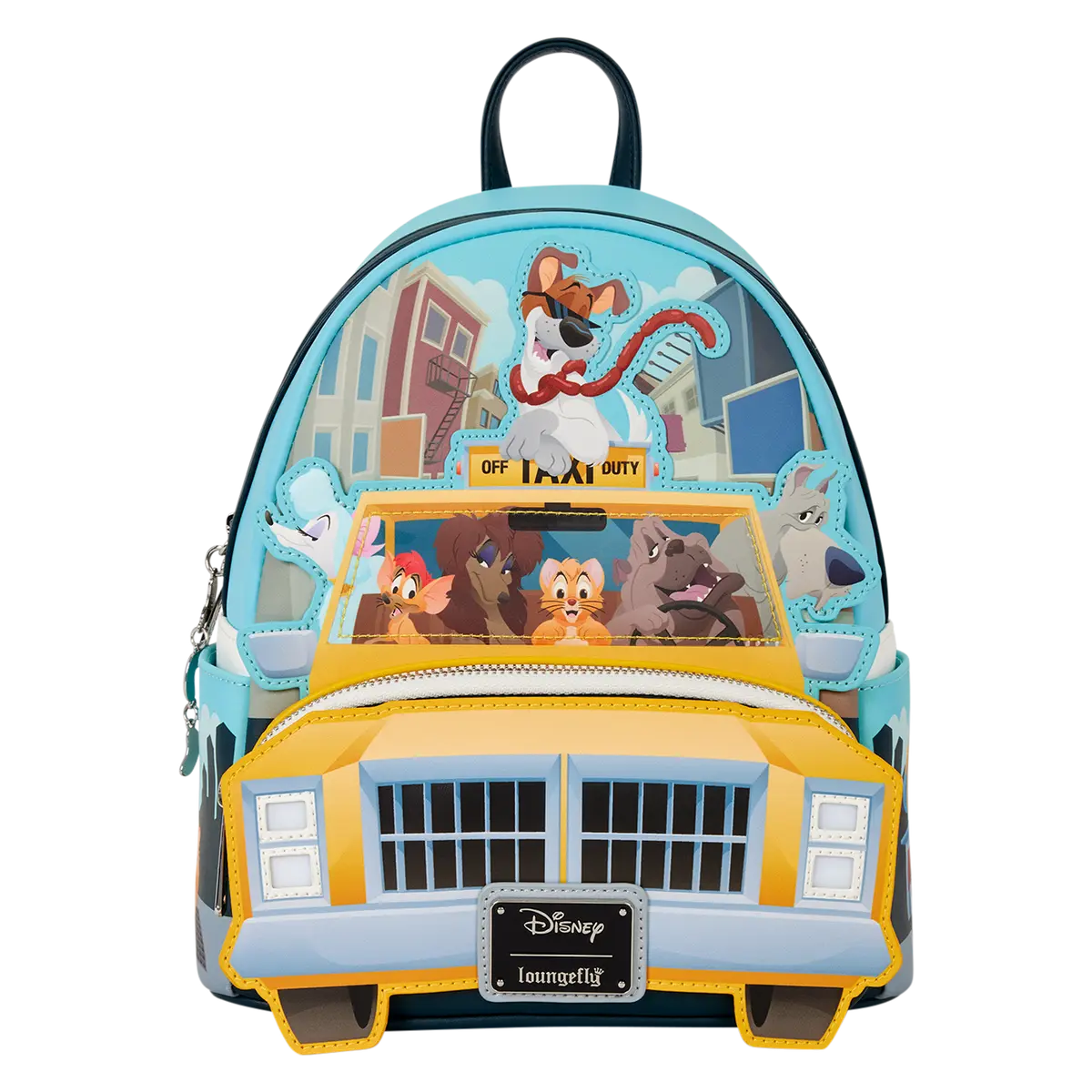 Oliver and Company Taxi Scene Mini Backpack