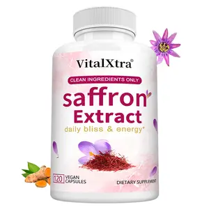 Saffron Health Supplement - Supports Eye and Emotional Health 120 Capsules