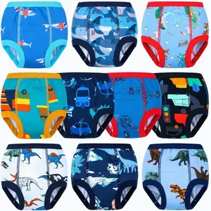 10-Packs Underwear Absorbent Potty Trained Pants for Boys and Girls, 12 Months - 9 Years