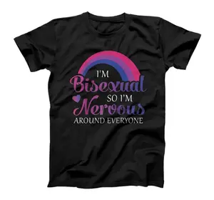 I'm Bisexual LGBT Pride Bi Flag Funny , Sweatshirt, Hoodie T-Shirt, Sweatshirt, Hoodie