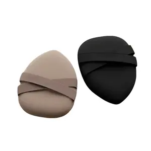 Double Ribbon Sponge Foundation Applicator, Ultra Soft Makeup Tool, Dry Wet Use, Professional Bb Cream Blender, Beauty Egg