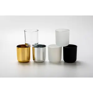 8oz Halo Glass Candle Jar