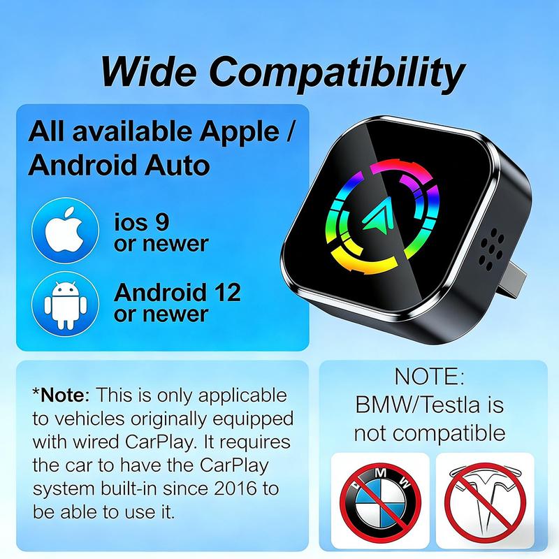 Ditch the Messy Wires Now: 2026 Top-Tier Wireless CarPlay Adapter – Ultimate In-Car Entertainment with Zero Lag for iPhone & Android Users