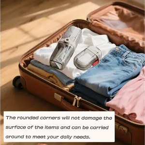 Travel Storage Set - Portable plastic material, suitable for college dormitories, bathrooms, gyms - Compact design, ideal for use in shower rooms, specially designed for hygiene in school dormitories