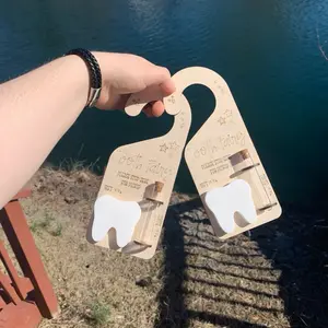 Tooth fairy door hanger