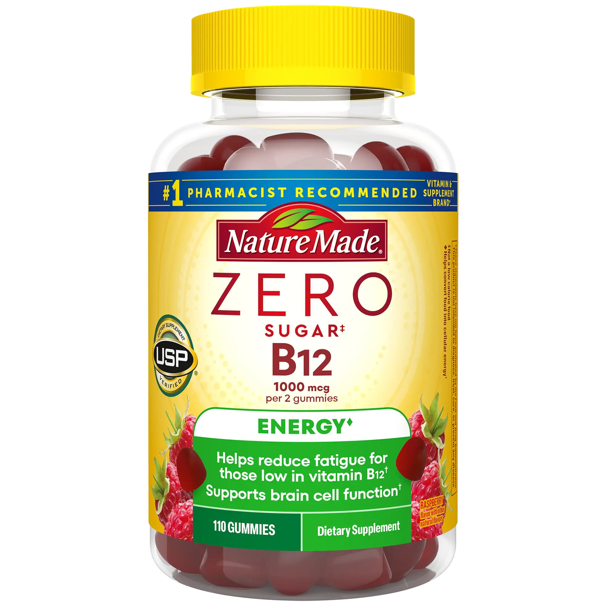 Zero Sugar‡ Energy◆ B12 Gummies 1000 Mcg Per Serving Zero Sugar‡ Energy◆ B12 Gummies 1000 Mcg Per Serving