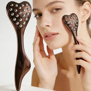 2026 New ABS 304 Stainless Steel Roller Massage Spoon, Eye & Face Lifting Cooling Beauty Tool