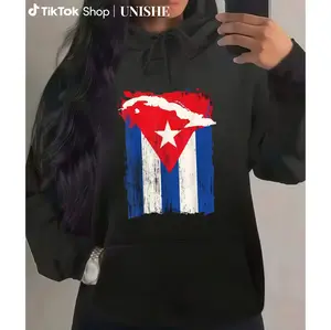 Authentic Cuba Flag Hoodie – Long Sleeve Cuban Heritage Month Design